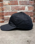 RICK OWENS SS24 LIDO "HUN" BASEBALL HAT ‘BLACK’