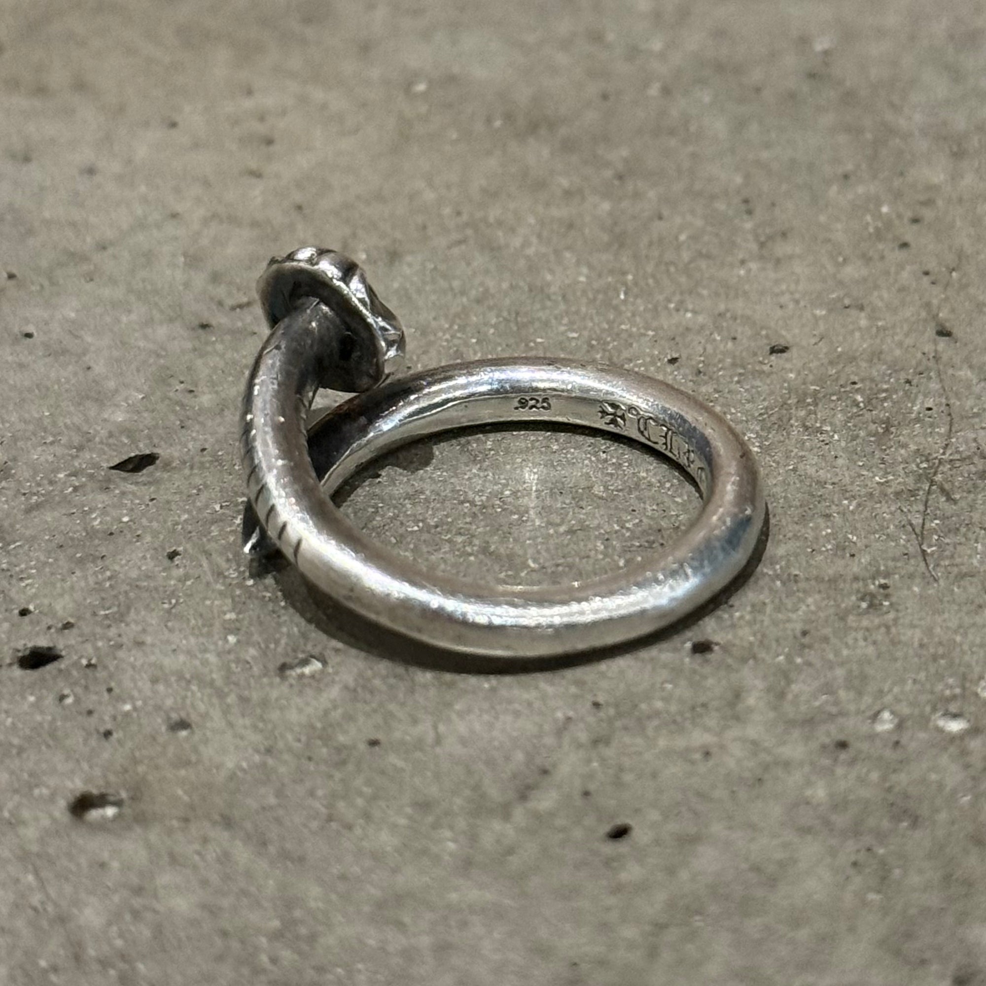 CHROME HEARTS NAIL RING ‘SILVER