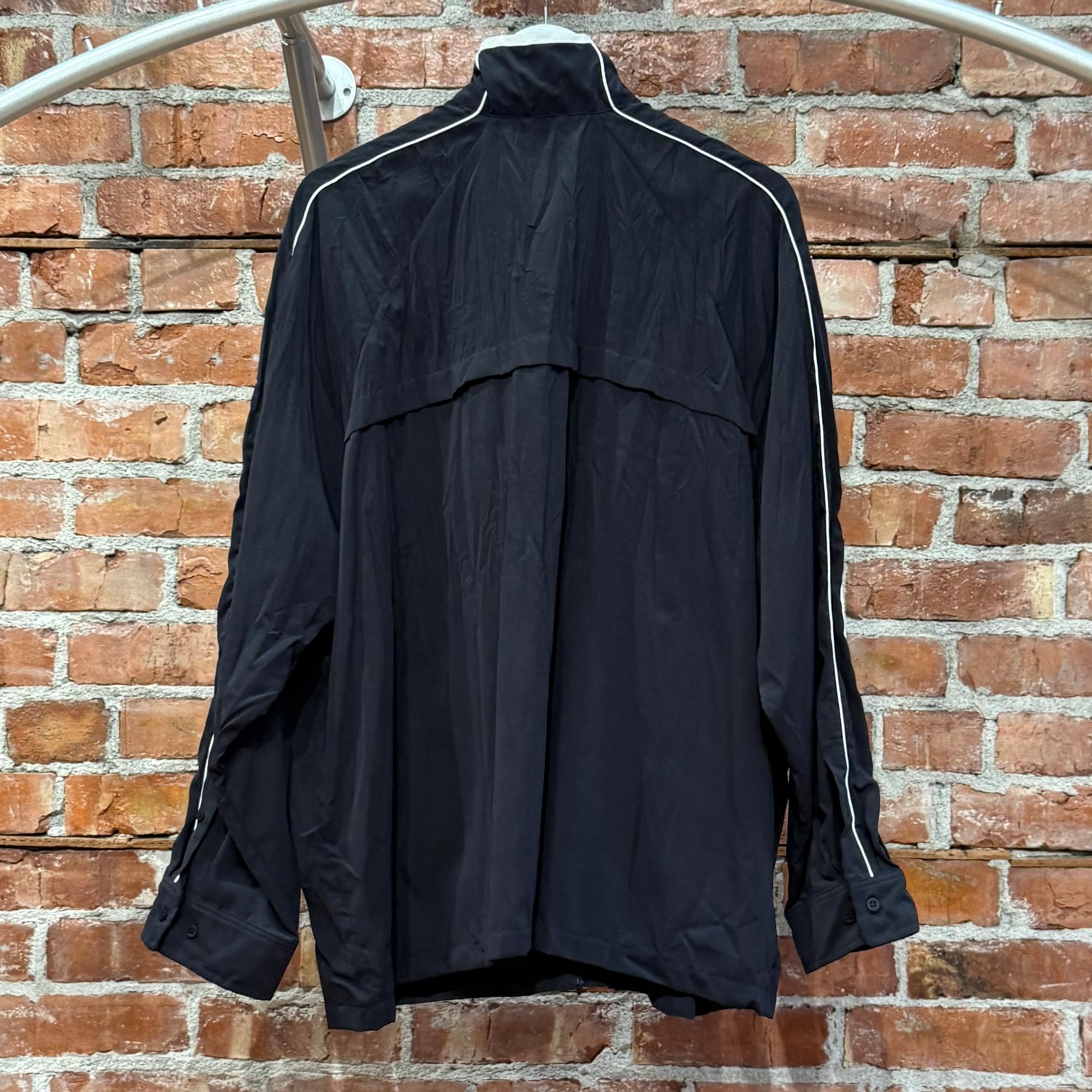 BALENCIAGA SS25 3B SPORTS ICON LOGO TRACK JACKET ‘BLACK’