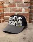 KAPITAL KOUNTRY PEARL CLUTCHER TRUCKER CAP 'BLACK'