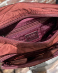 PRADA TESSUTO NYLON MESSENGER BAG ‘RED’