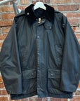BARBOUR WAXED BEDALE JACKET ‘BLACK’