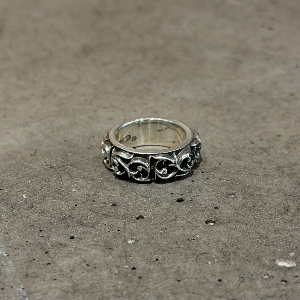 CHROME HEARTS ETERNITY VINE RING ‘SILVER’