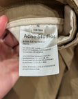 ACNE STUDIOS KHAKI PANTS ‘TAN’