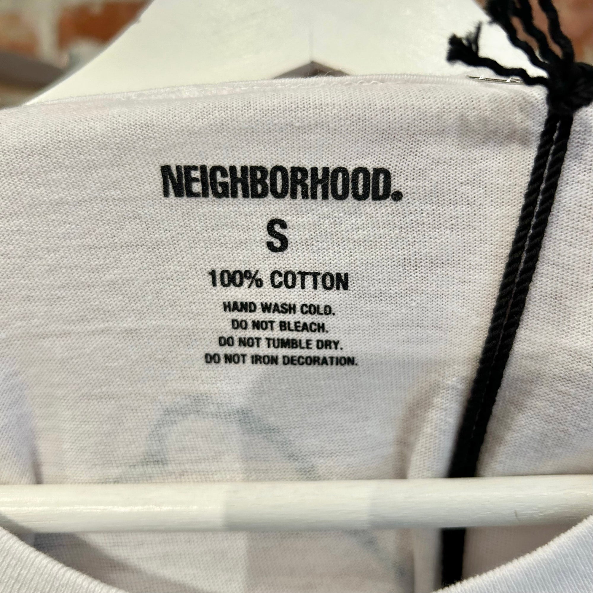 NEIGHBORHOOD NBHD GRIM REAPER TEE ‘WHITE’