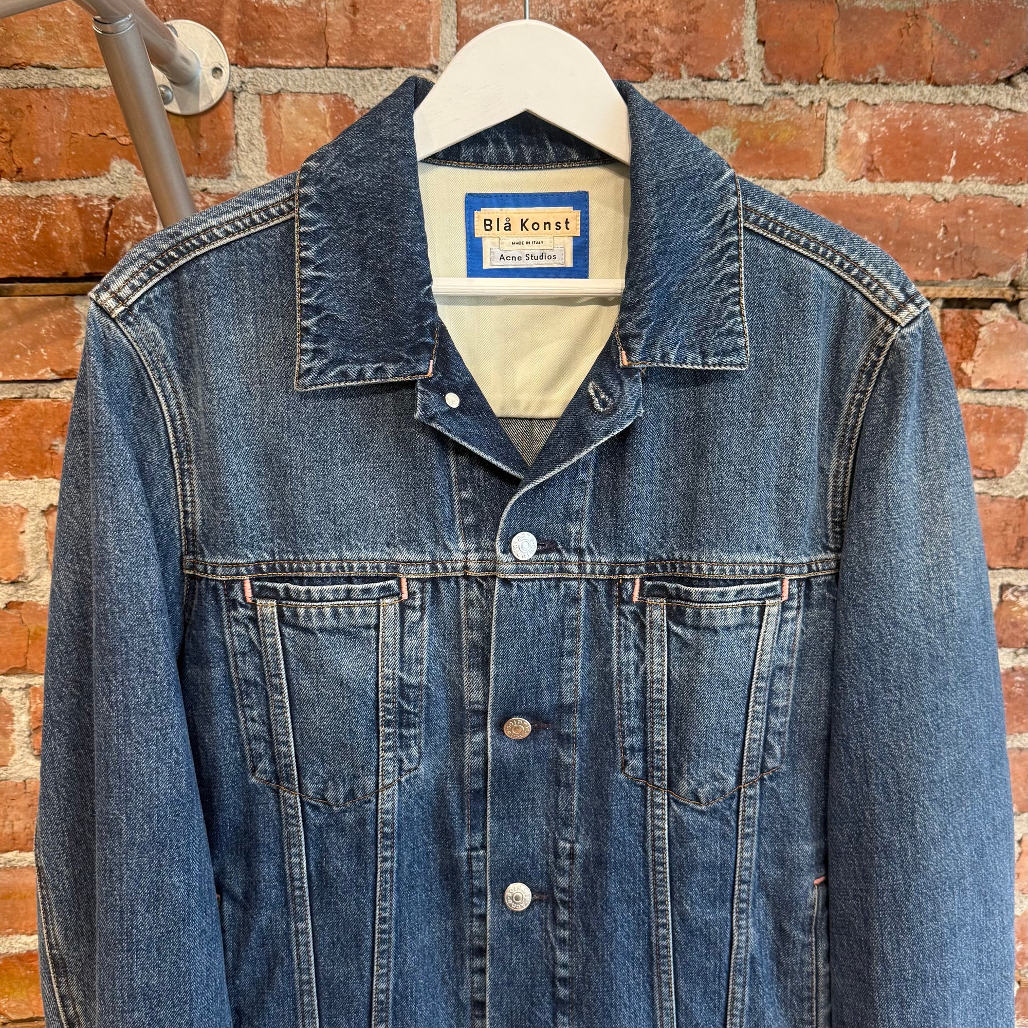 ACNE STUDIOS DENIM TRUCKER JACKET ‘MEDIUM WASH’