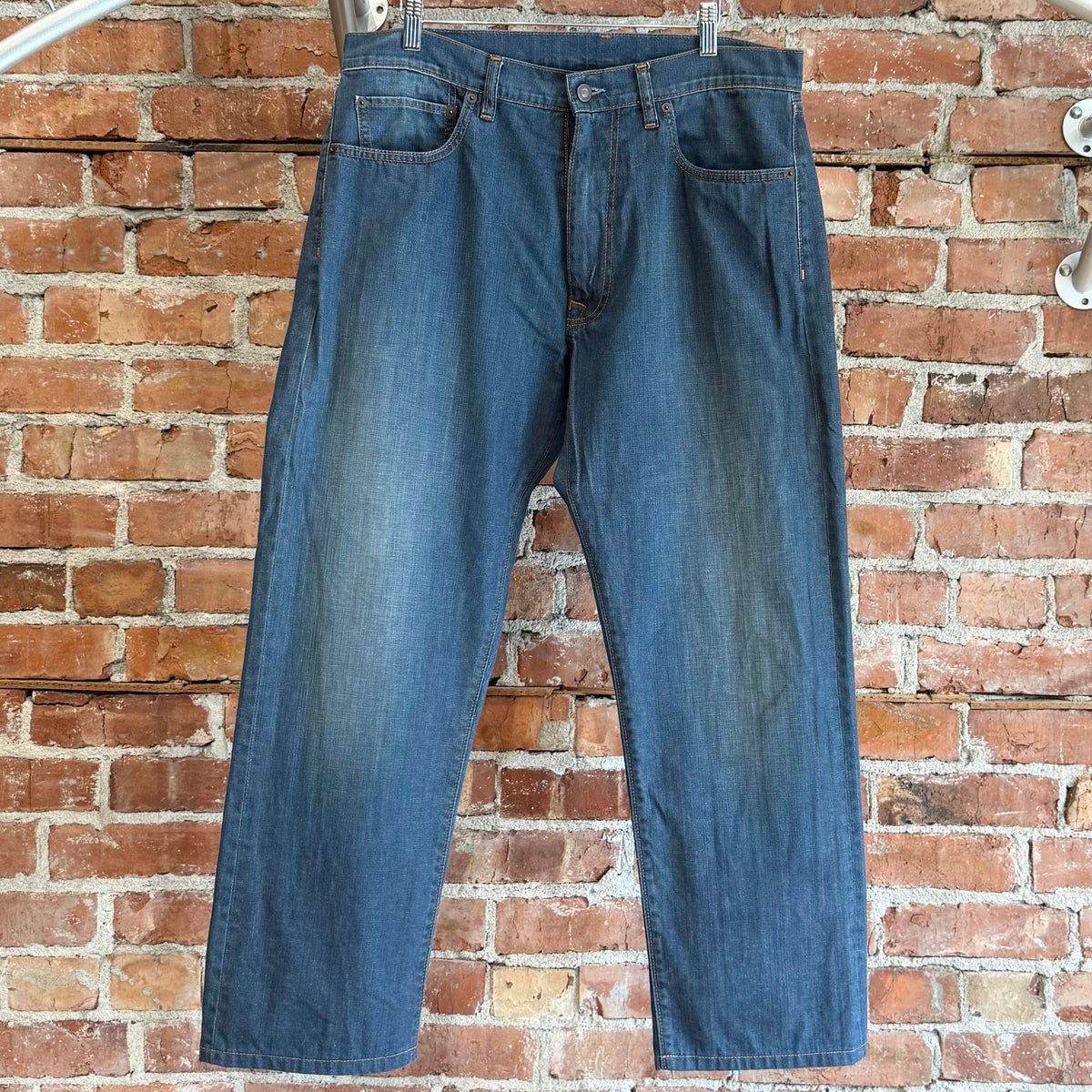 MARGIELA LINE 10 BAGGY COAL MINER DENIM ‘BLUE’