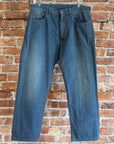 MARGIELA LINE 10 BAGGY COAL MINER DENIM ‘BLUE’
