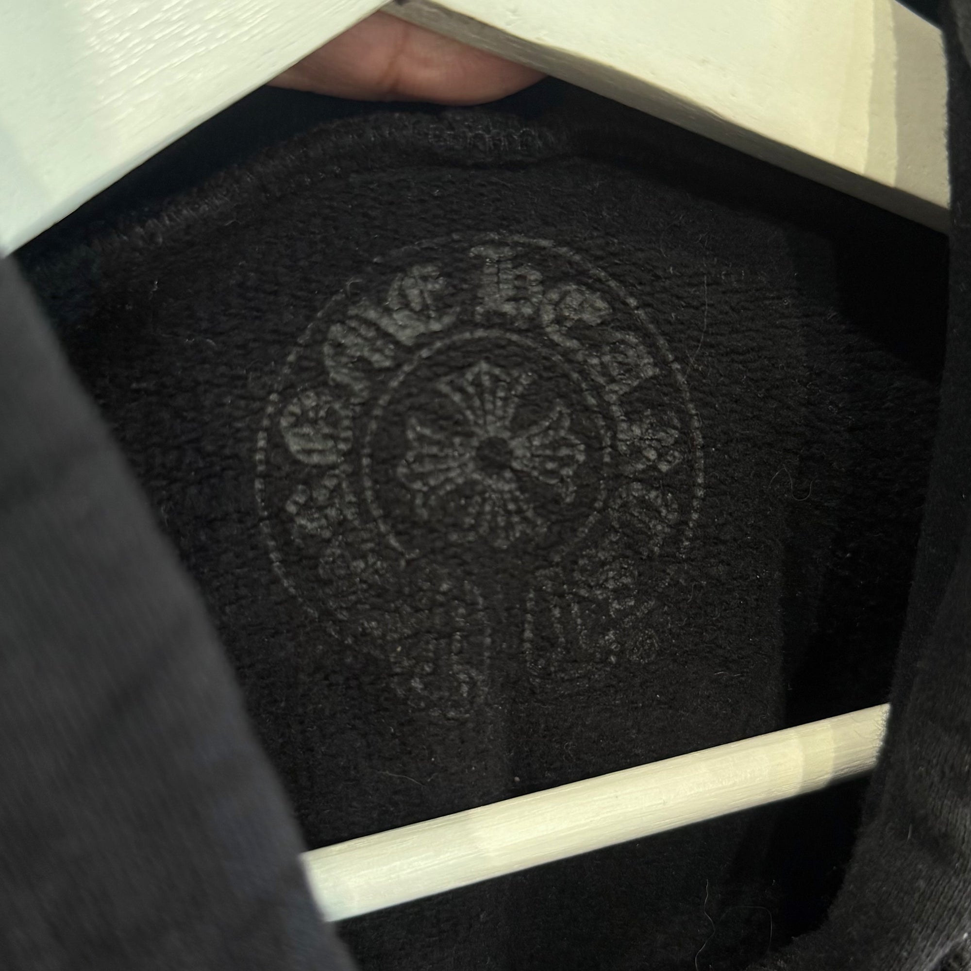 CHROME HEARTS T-BAR PULLOVER HOODIE ‘BLACK’