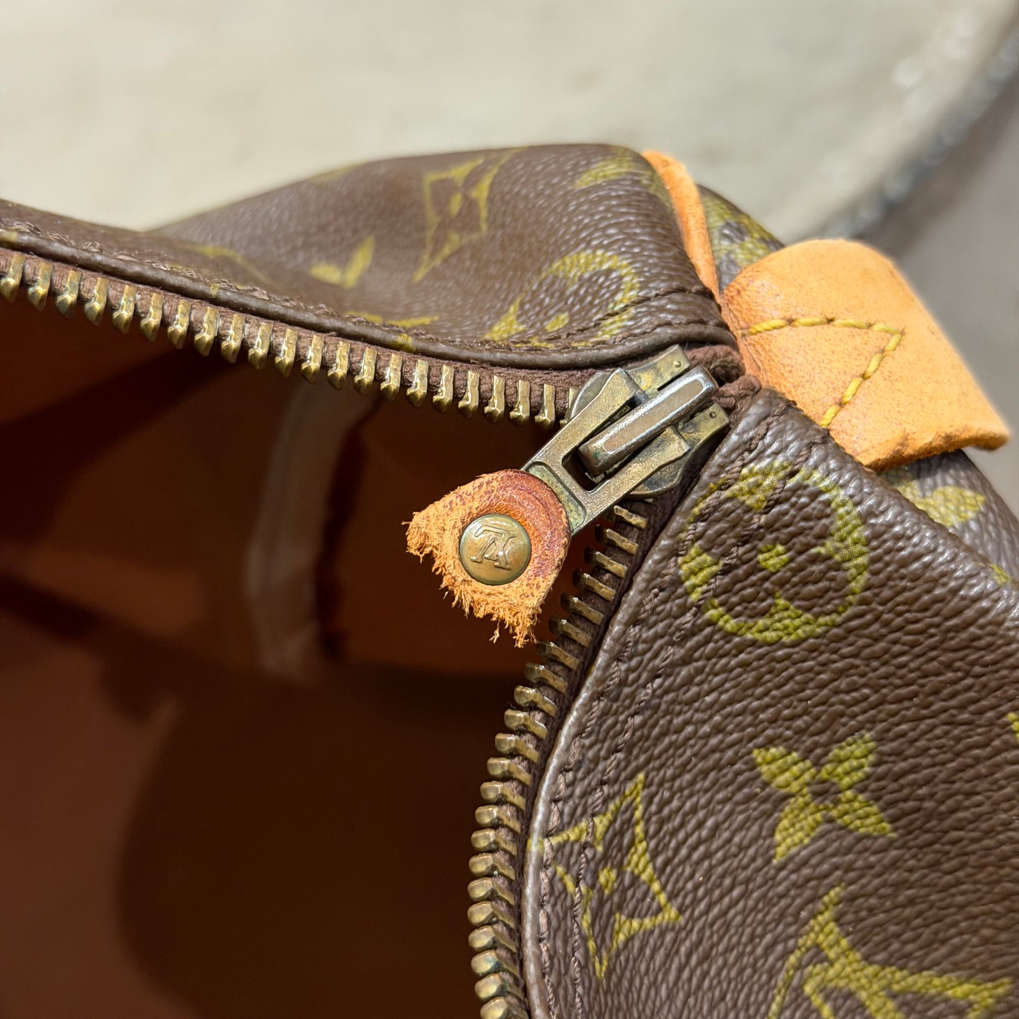 LOUIS VUITTON MONOGRAM KEEPALL 50 'BROWN'