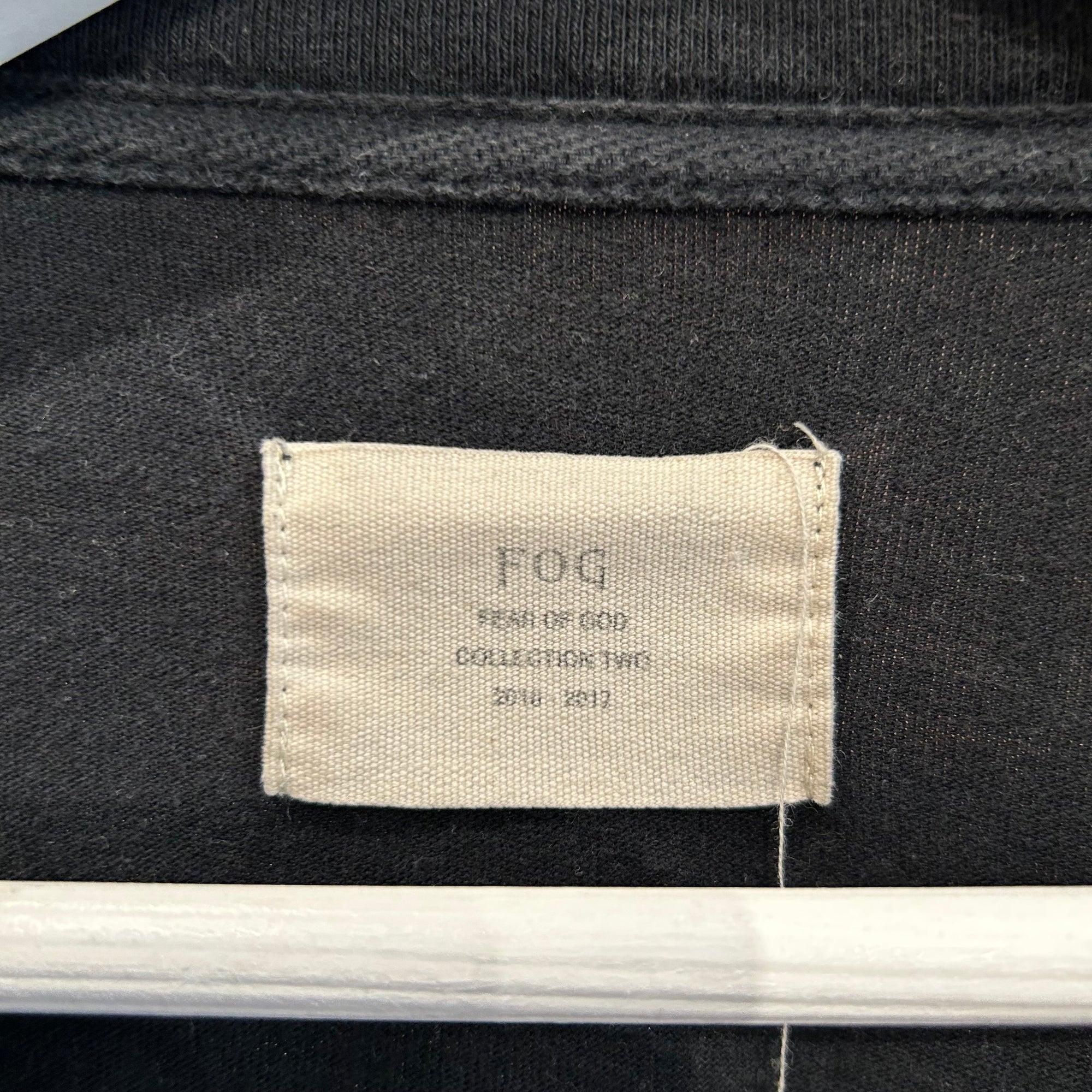 FEAR OF GOD 2016-17 METALICA TEE ‘BLACK’