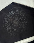 CHROME HEARTS PLUS CROSS POLO LONGSLEEVE ‘BLACK’
