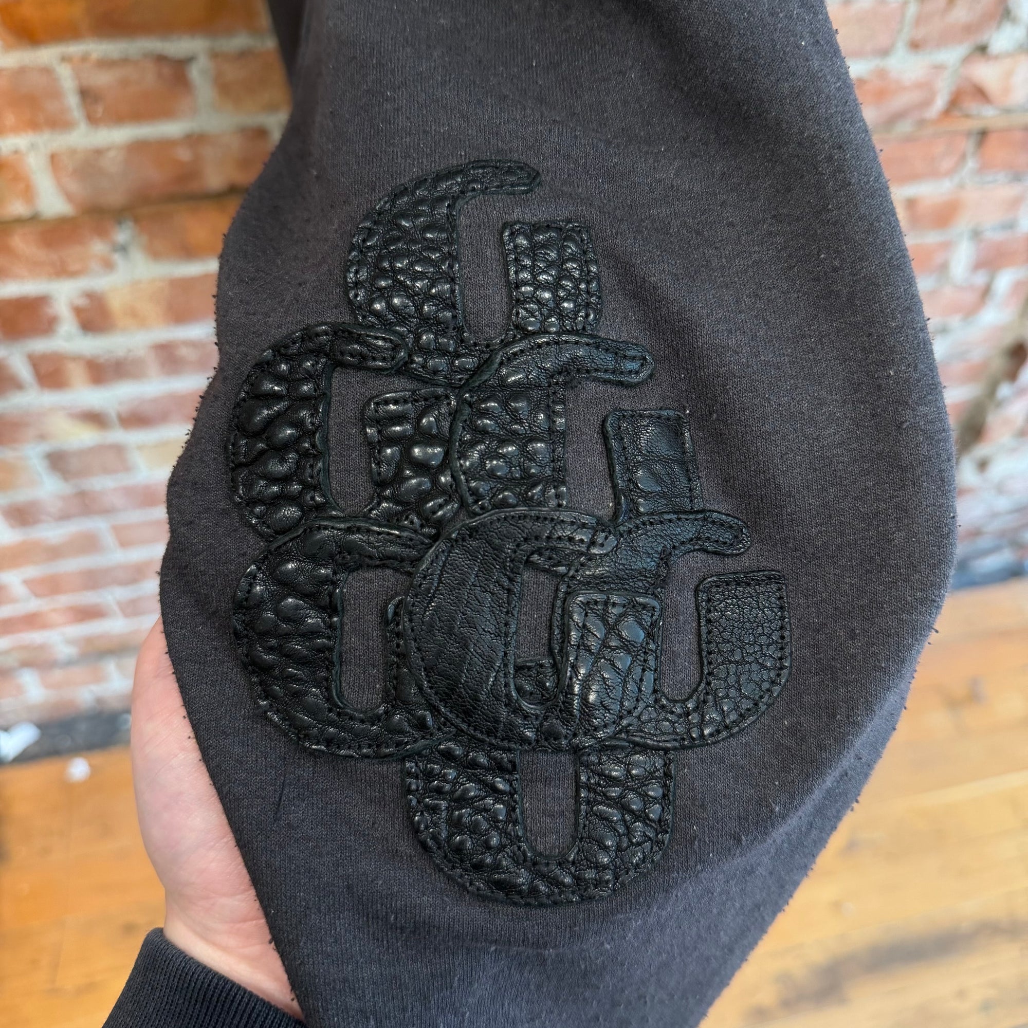 GALLERY DEPT. ATK G-PATCH FUR ZIP HOODIE ‘MULTI’