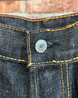 EVISU LOUIS DAMIER CHENILLE SHORTS 'INDIGO'