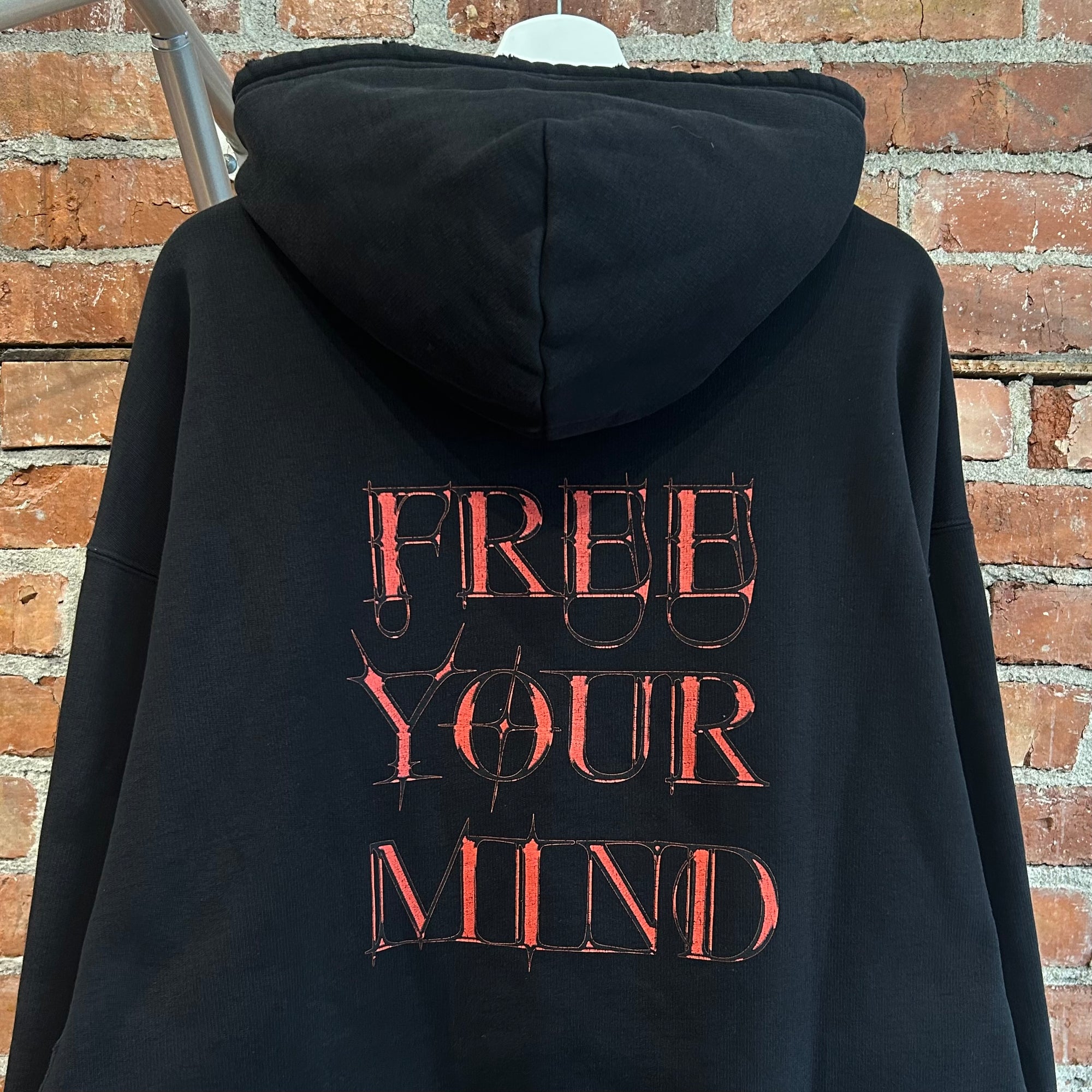 BALENCIAGA SS20 FREEMASON SOCIETY HOODIE ‘BLACK’