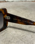 CELINE WIDE FRAME SUNGLASSES ‘TORTOISE’