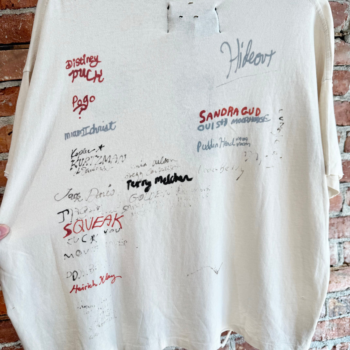 PALY HOLLYWOOD SS26 SIGNATURE TEE ‘WHITE’