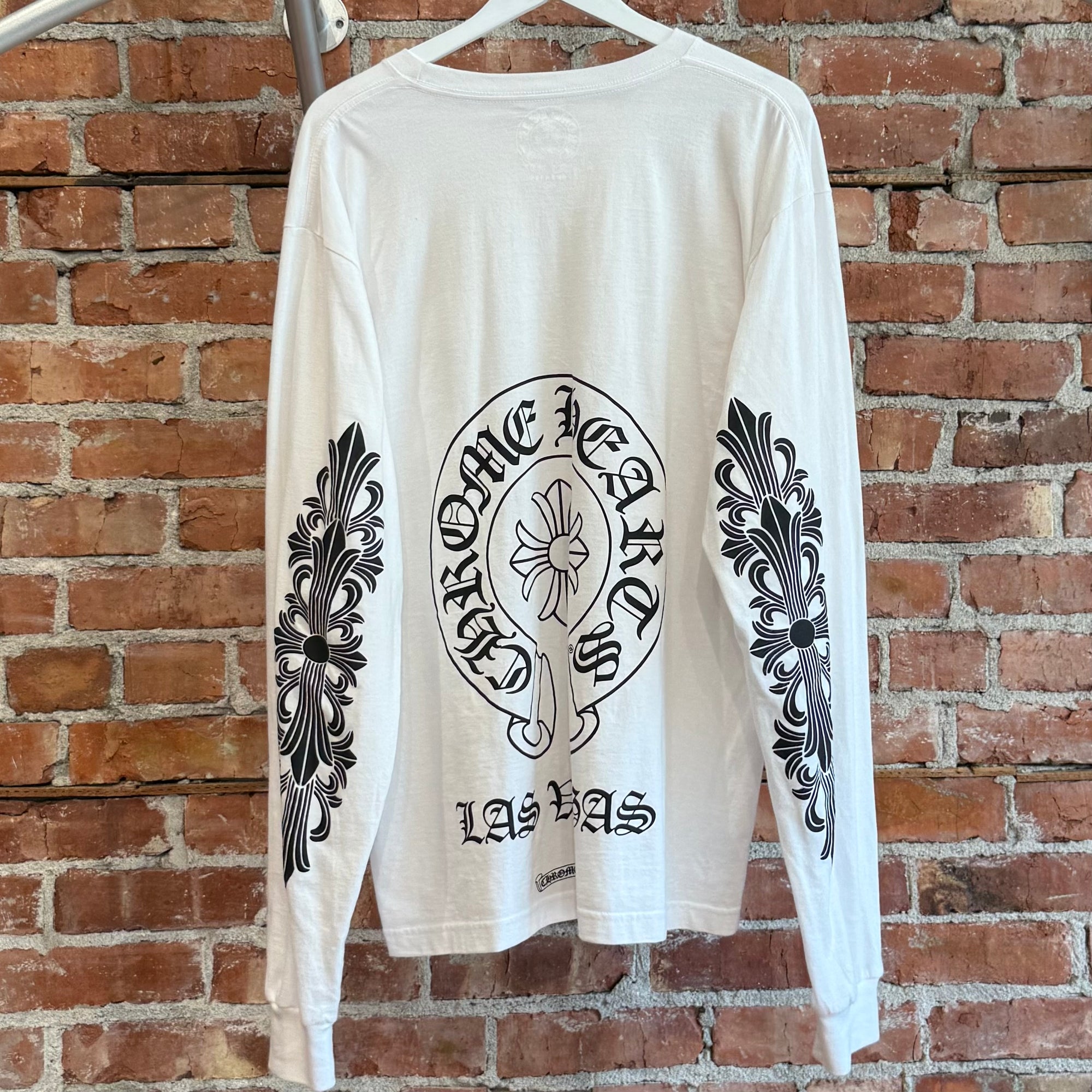 CHROME HEARTS LAS VEGAS FLORAL LONGSLEEVE ’WHITE’