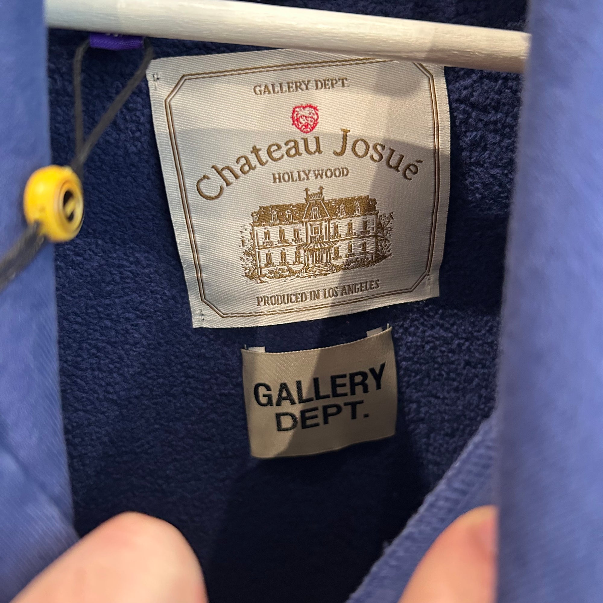GALLERY DEPT. CHATEAU RANCH PAINTER HOODIE ‘NAVY’