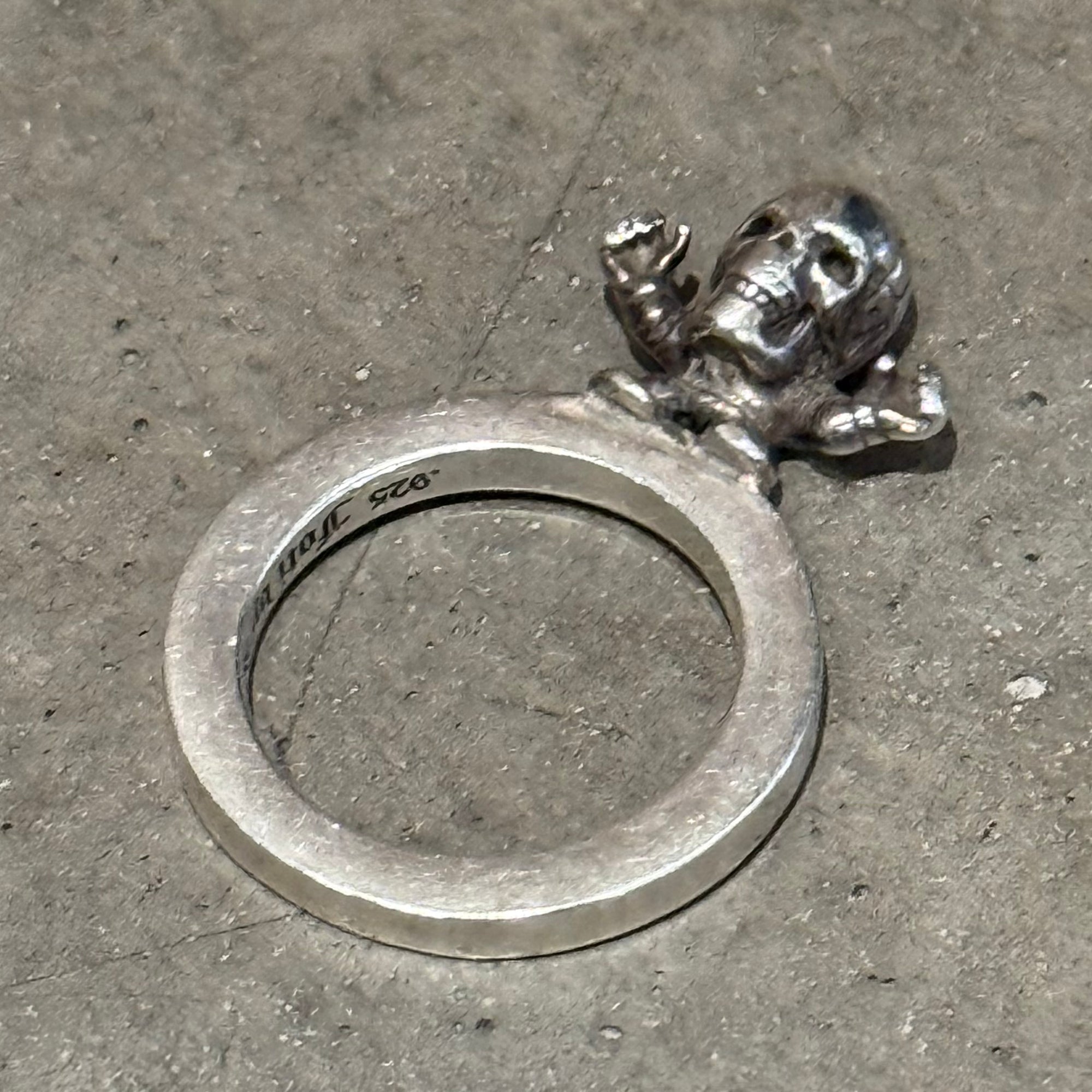 CHROME HEARTS FOTI HARRIS TEETER SPACER RING ‘SILVER’