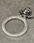CHROME HEARTS FOTI HARRIS TEETER SPACER RING ‘SILVER’