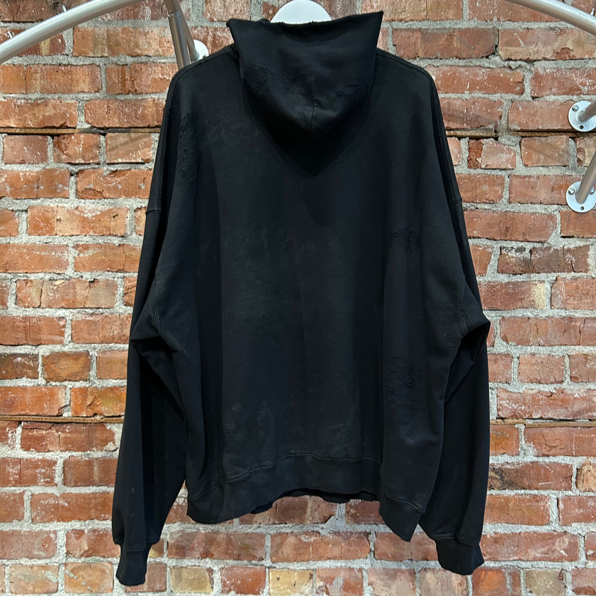 BALENCIAGA SS23 SKATER GRAFFITI HOODIE ‘BLACK’