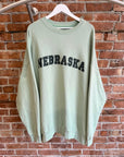 RAF SIMONS REDUX NEBRASKA CREWNECK ‘MINT’