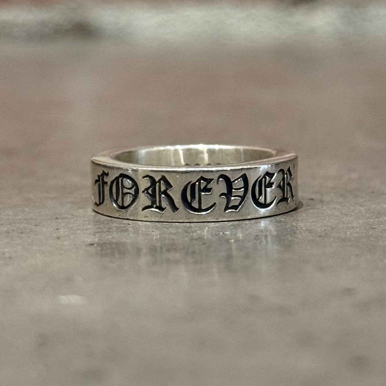 CHROME HEARTS 6MM FOREVER SPACER ‘SILVER’
