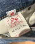 EVISU SASHIKO PATCH DENIM 'VINTAGE BLUE'