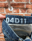 VISVIM 04D11 SOCIAL SCULPTURE DENIM JEANS ‘BLUE’