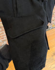UNDERCOVER FW23 FELTED WOOL MANDARIN JACKET ‘BLACK’