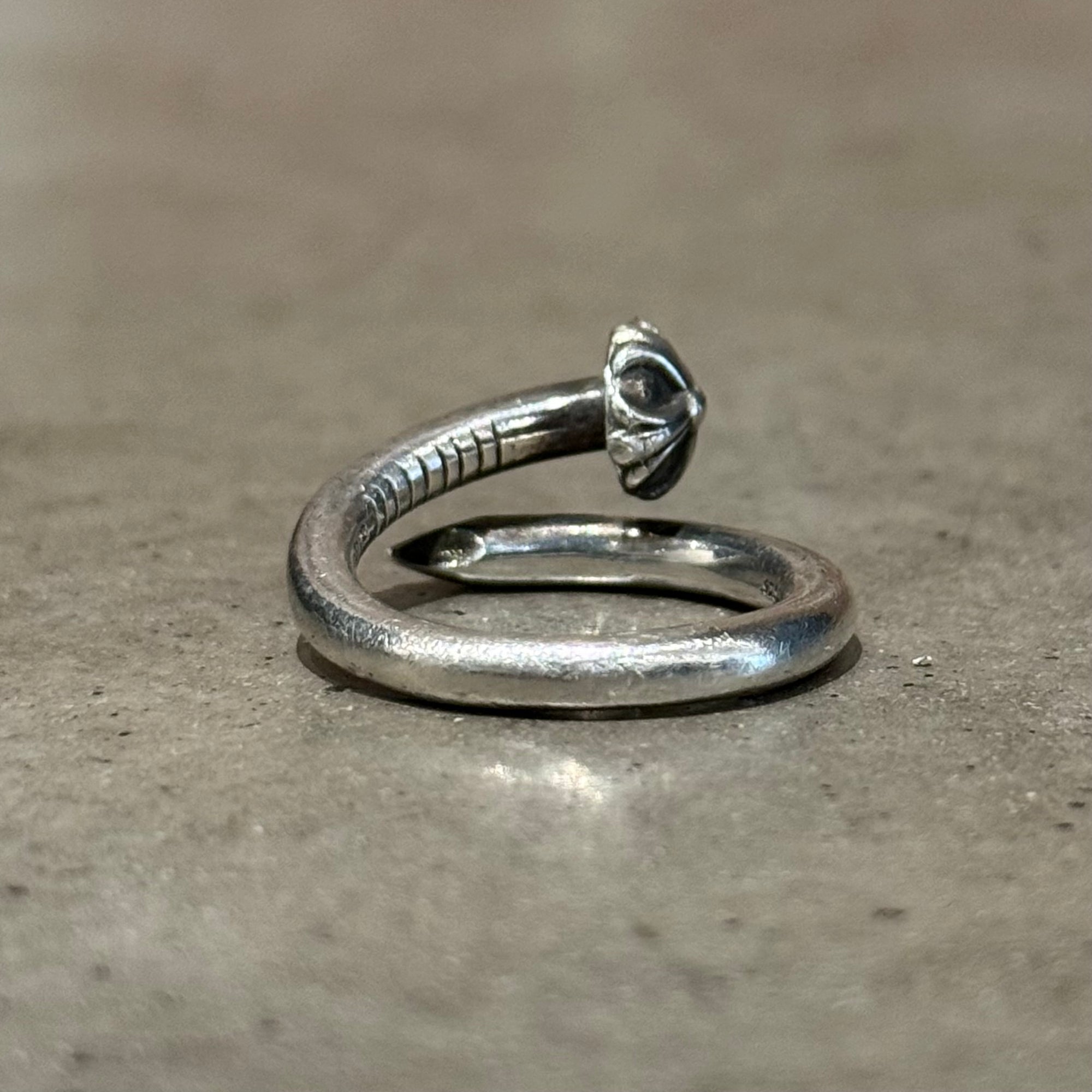 CHROME HEARTS NAIL RING ‘SILVER