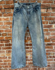 BALENCIAGA FW22 LOST TAPES BAGGY FLARED DENIM ‘BLUE’