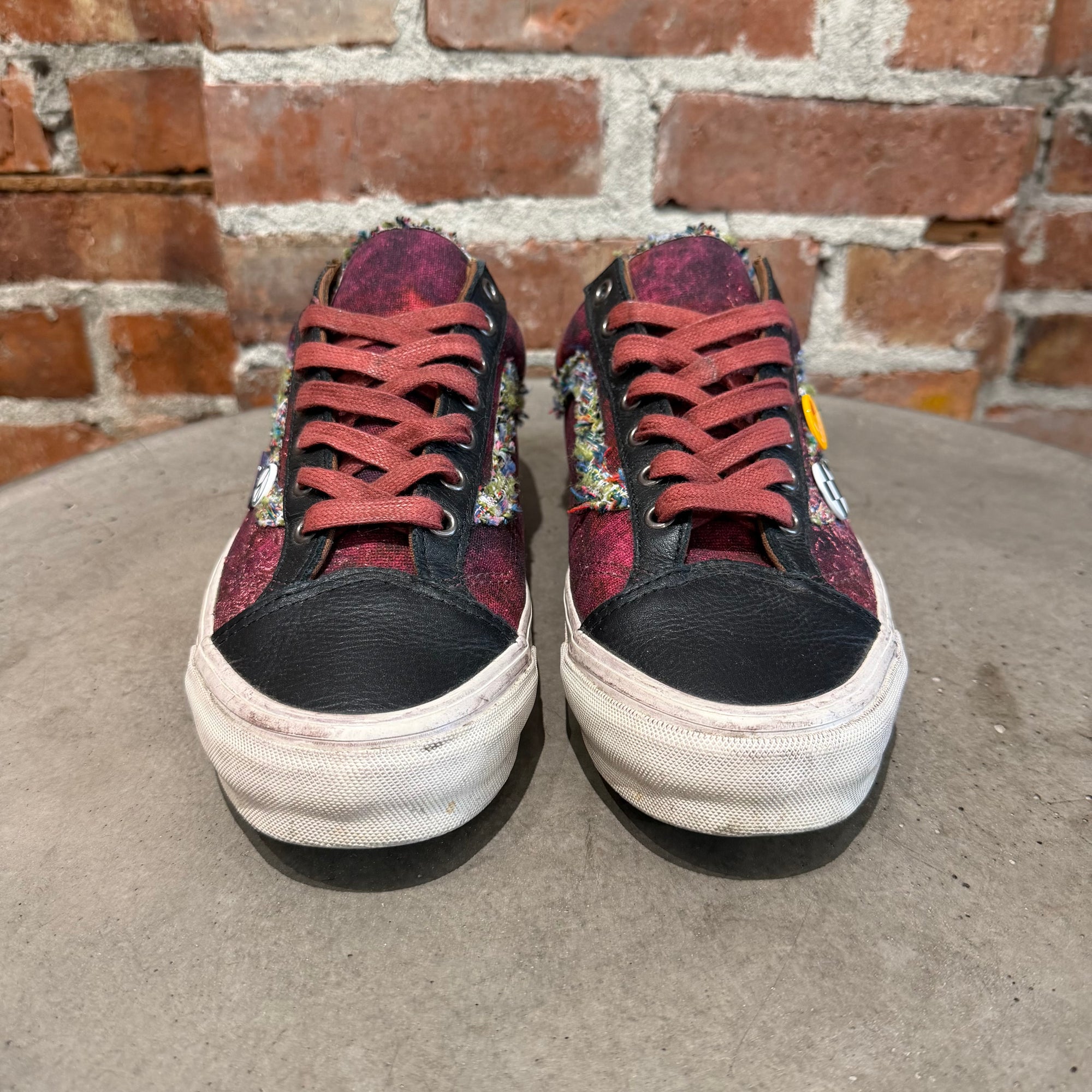 VANS PREMIUM LX 36 SOUVENIR OLDSKOOL SNEAKERS ‘BURGUNDY’