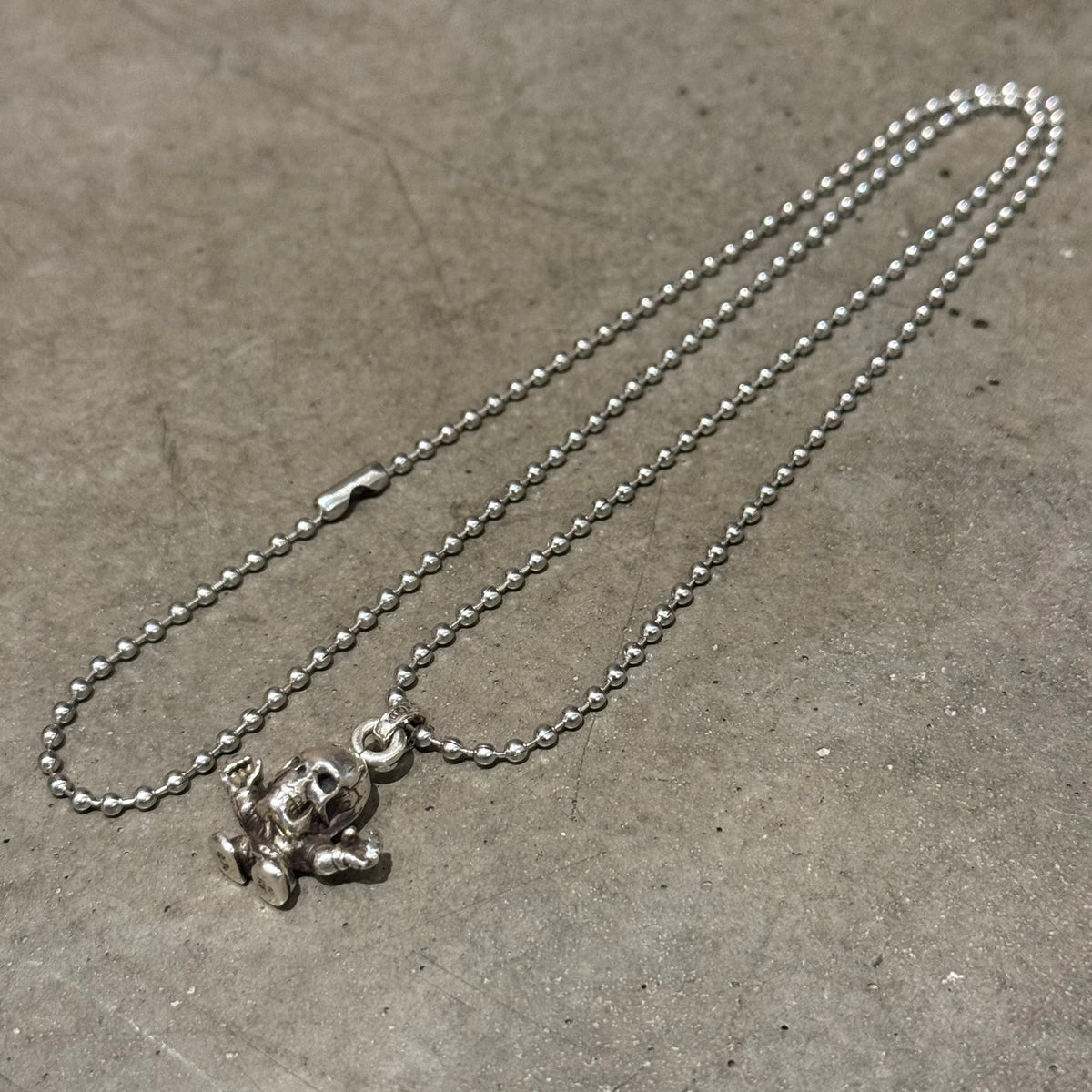 CHROME HEARTS FOTI HARRIS TEETER NECKLACE ‘SILVER’