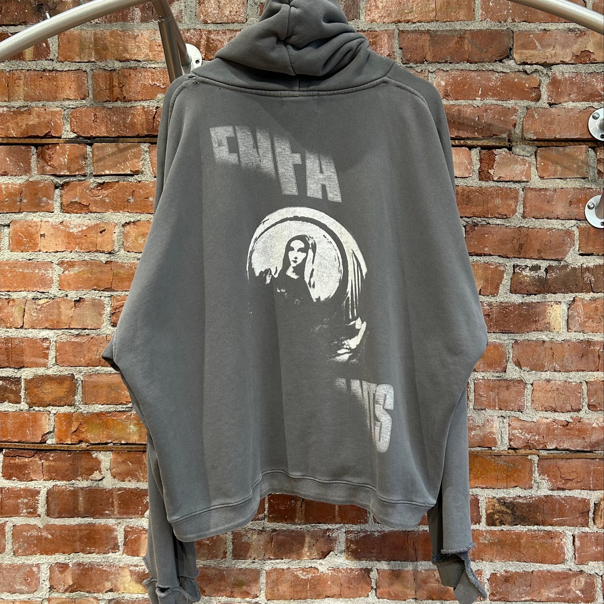 ENFANTS RICHES DEPRIMES SS23 MOTHER MARY HOODIE ‘GREY’