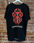 CHROME HEARTS DAGGER VINE TEE ‘BLACK/RED’