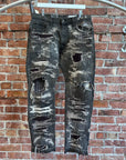 ENDS REPAIR BORO MUD WASH DENIM JEANS ‘BLACK’