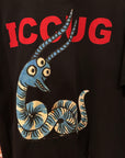 GUCCI x FREYA HARTAS SNAKE GRAPHIC TEE ‘BLACK’