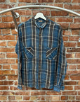 KAPITAL PLAID FLANNEL ‘BLUE’