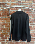 MAISON MIHARA YASUHIRO OVERSIZED ZIPPER TRACK JACKET ‘BLACK’