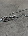 CHROME HEARTS NO. 5 DAGGER NECKLACE ‘SILVER’