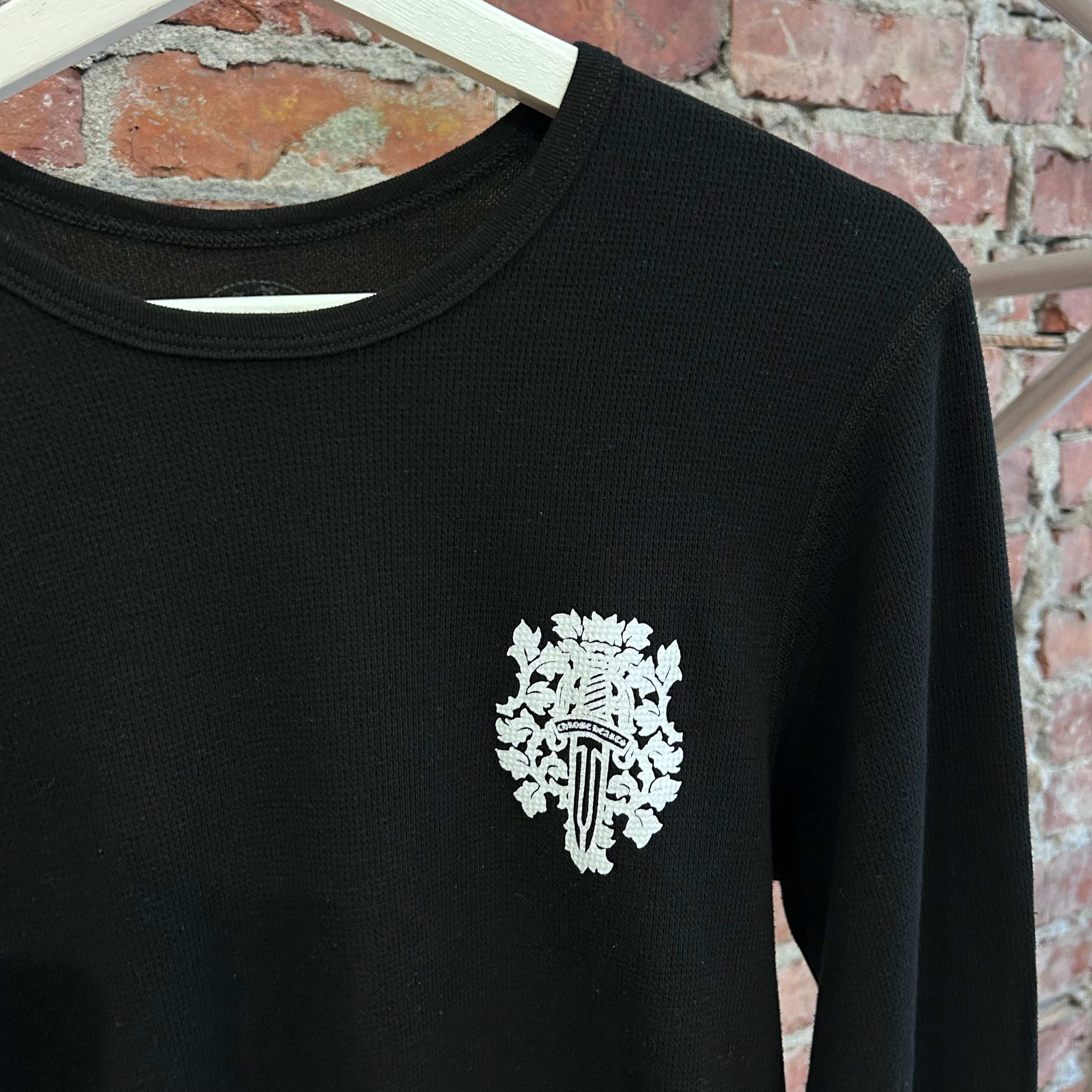 CHROME HEARTS DAGGER VINE LONGSLEEVE THERMAL 'BLACK' – Sadō Room