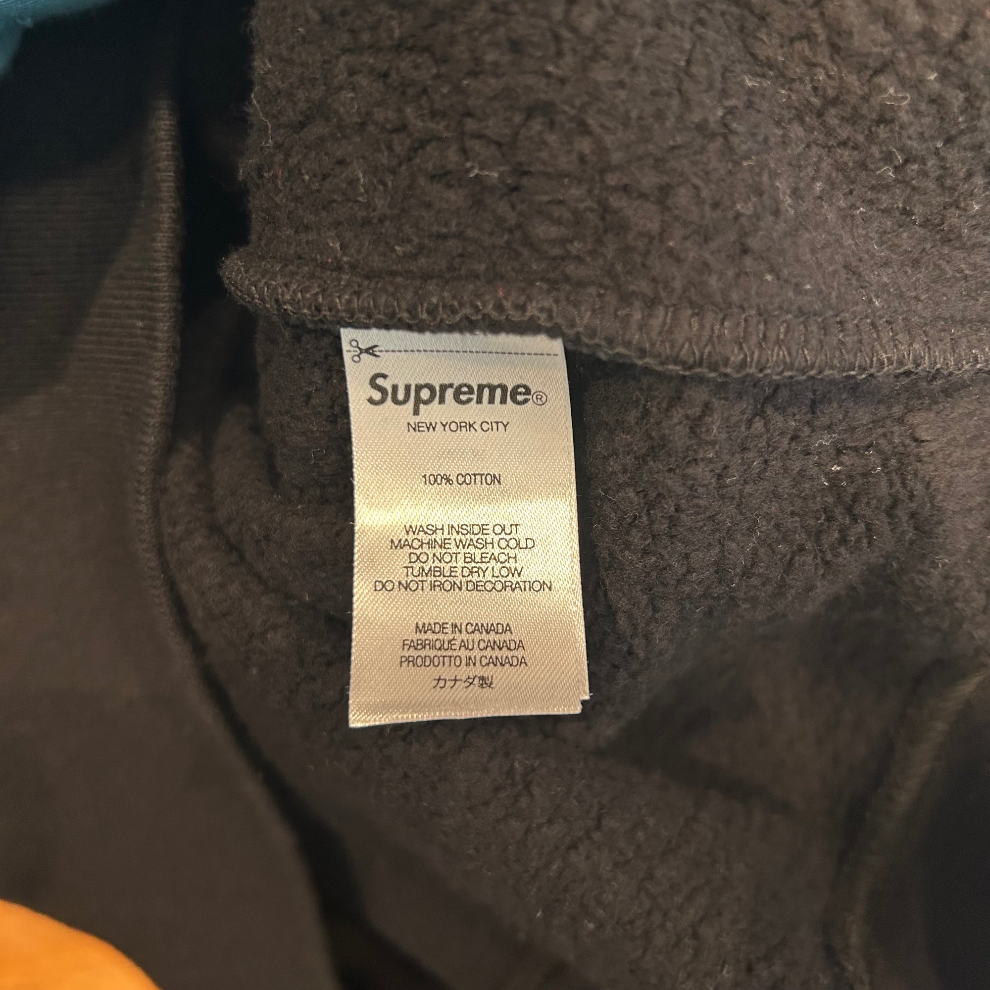 SUPREME X WTAPS FW21 CREWNECK ‘BLACK’