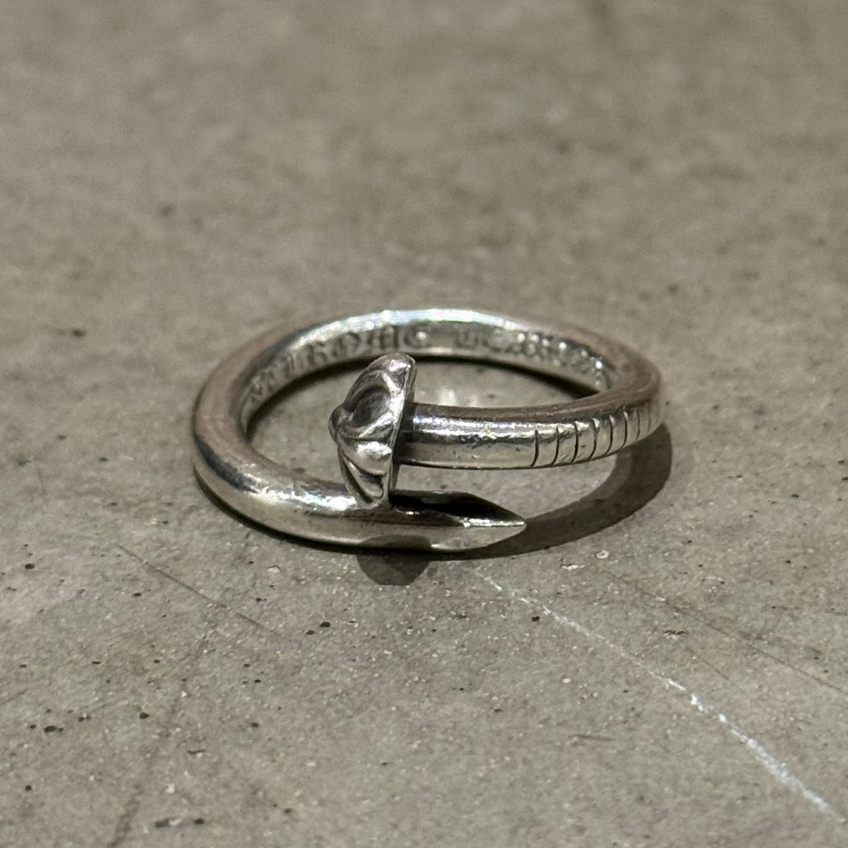 CHROME HEARTS NAIL RING ‘SILVER’
