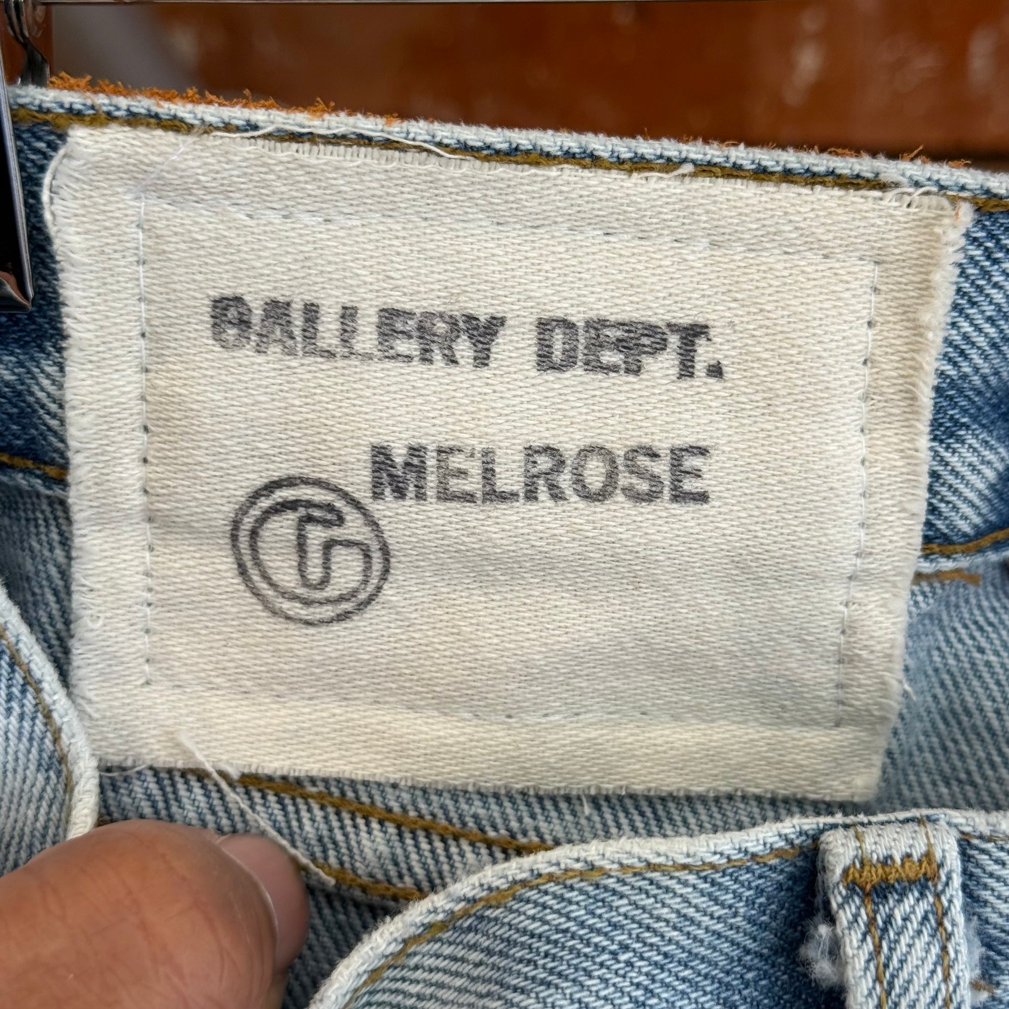 GALLERY DEPT. MELROSE WIDE LEG DENIM ‘BLUE’