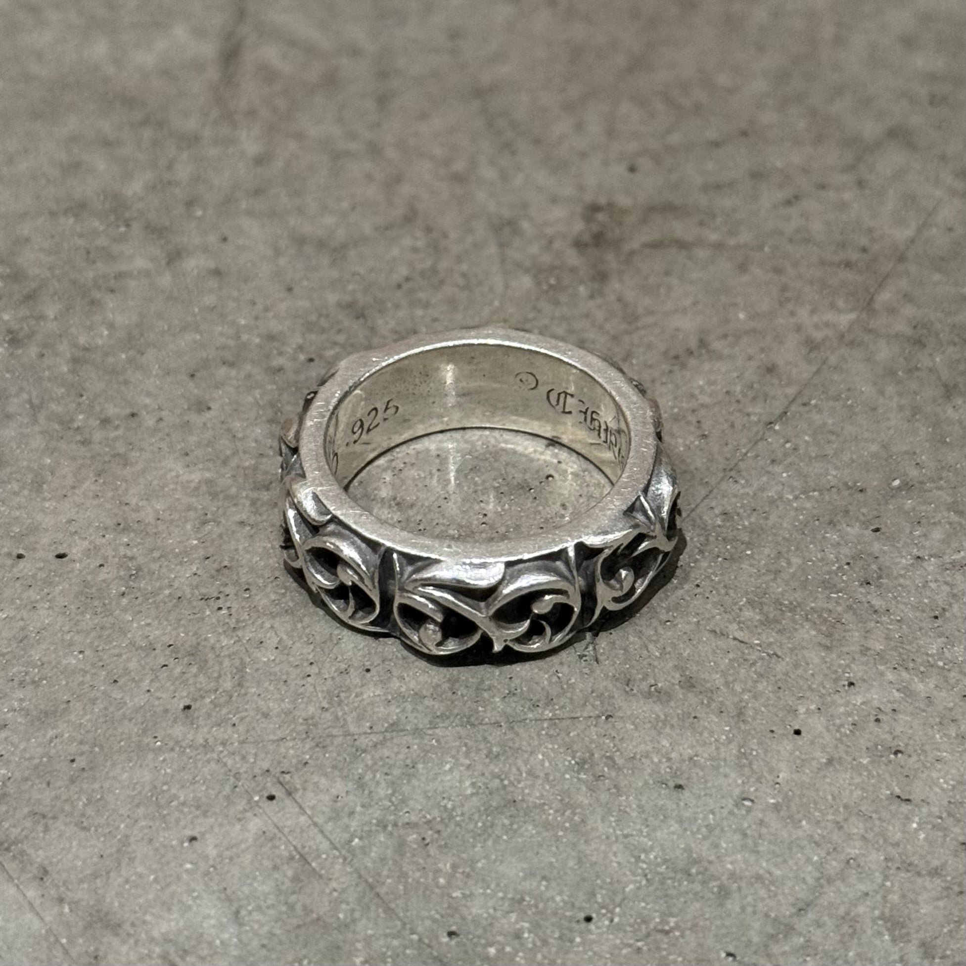 CHROME HEARTS ETERNITY VINE RING ‘SILVER’