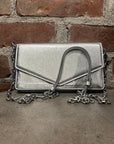 MAISON MARGIELA WALLET ON CHAIN ‘SILVER’