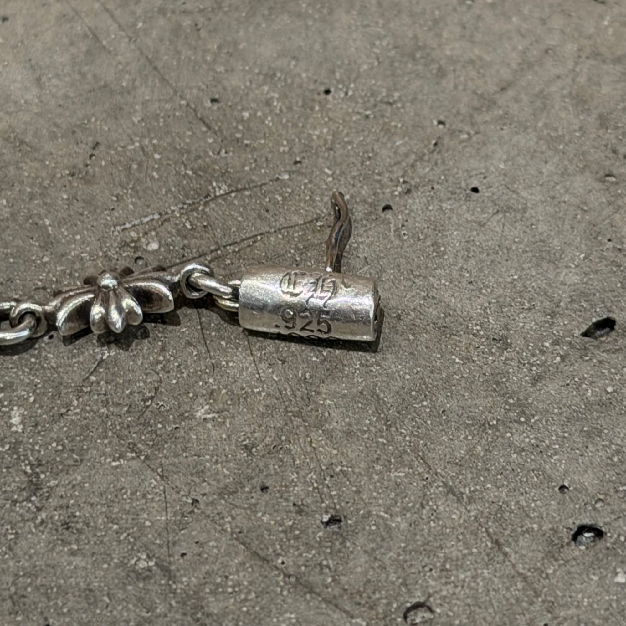 CHROME HEARTS TINY-E 13-LINK BRACELET