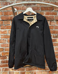 STUSSY CLASSIC DBL S LOGO JACKET